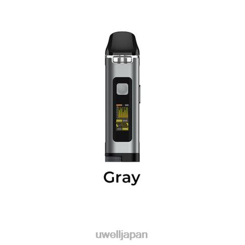 UWELL CROWN D ポッドキット | UWELL 電子タバコ グレー J0X2T120